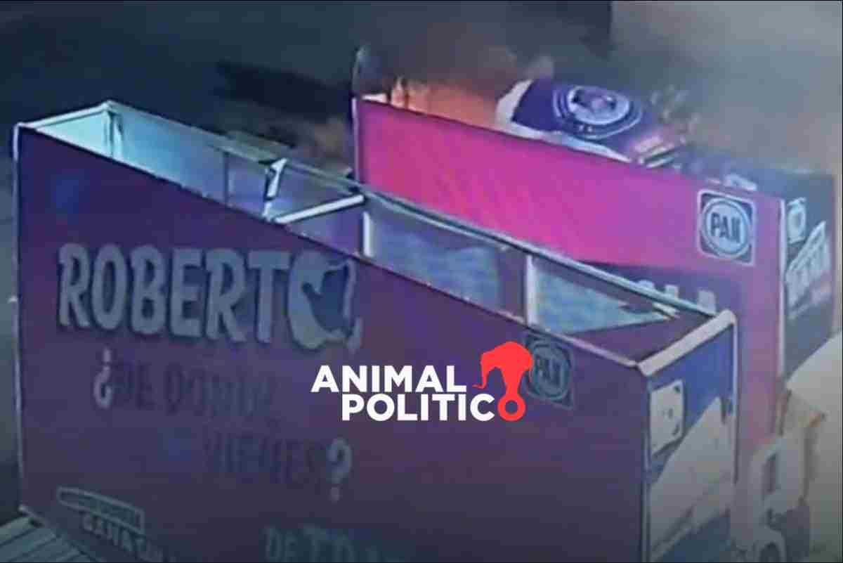 Incendian vehículos de campaña de candidato del PAN a la alcaldía de San Juan del Río, Querétaro