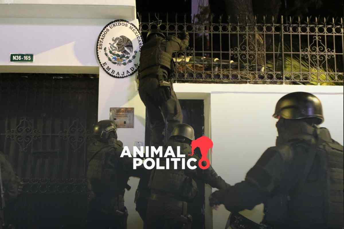 OEA aprueba resolución que condena la irrupción de la policía de Ecuador en la embajada de México