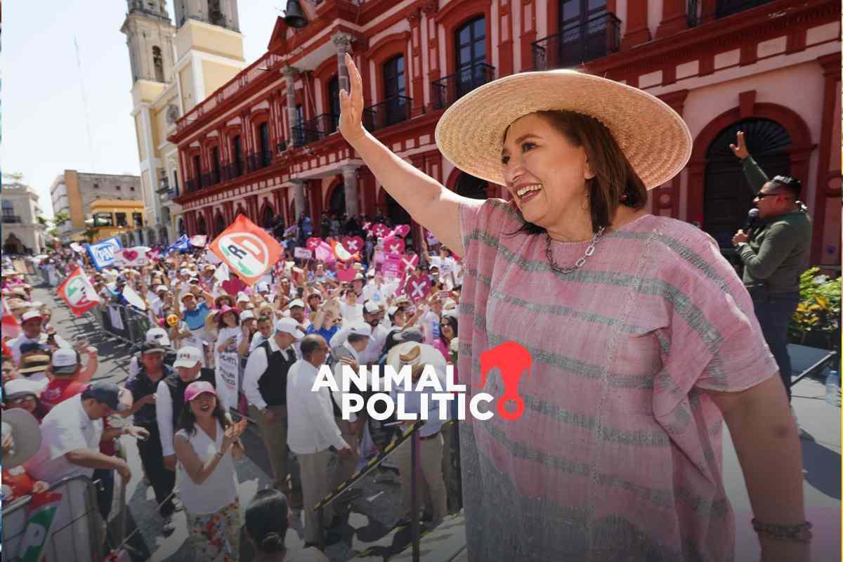 Xóchitl Gálvez dice que ya empató a Claudia Sheinbaum en las encuestas: “Esta semana la vamos a rebasar”
