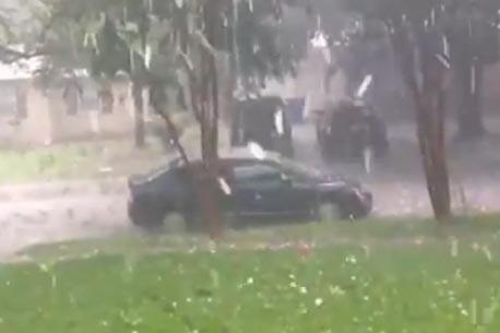 Cae granizo del tamaño de pelotas de golf en Texas