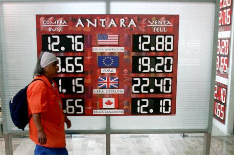 Sube dólar en bancos del territorio nacional