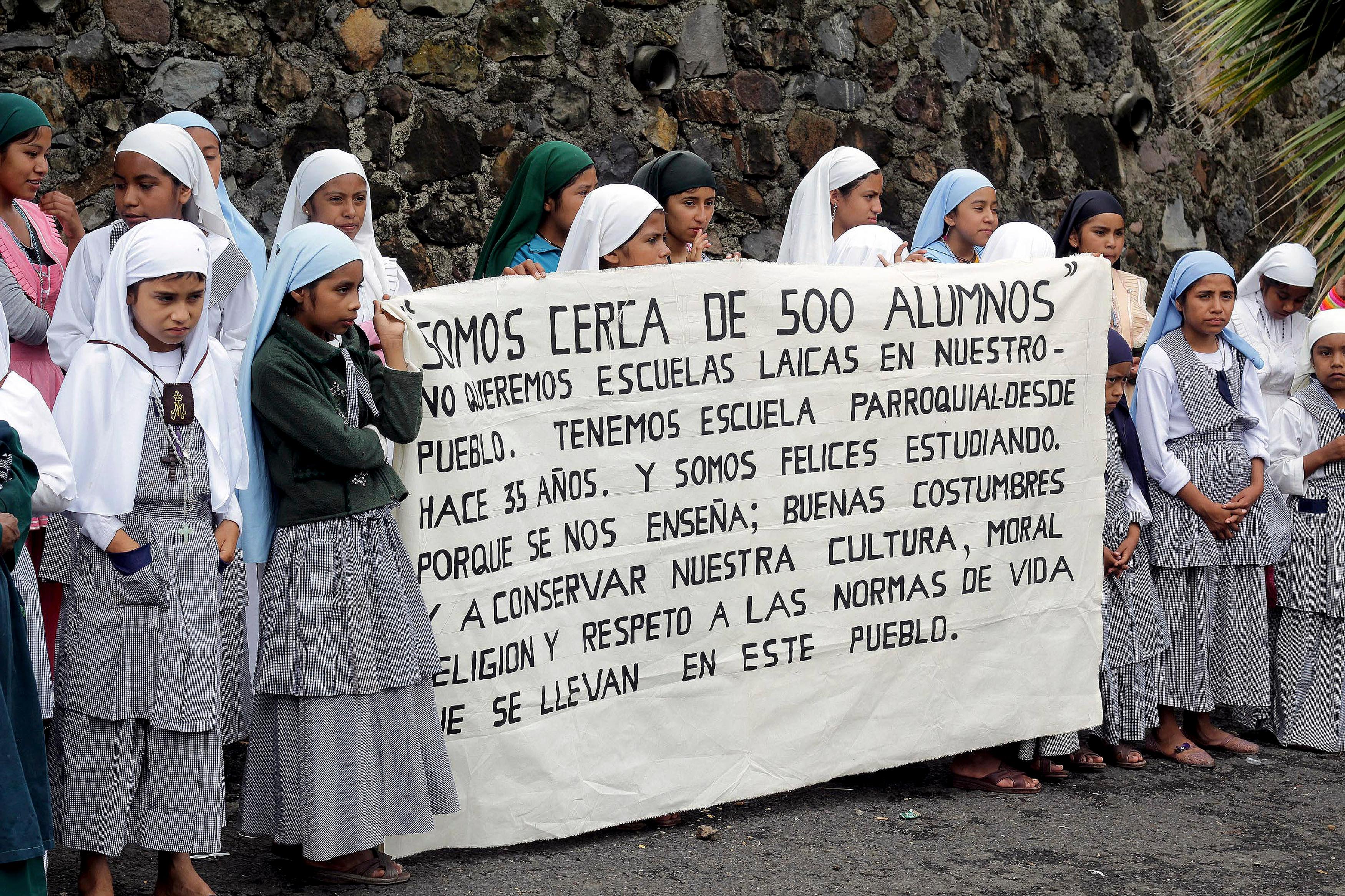 Gobernación y disidentes de Nueva Jerusalén negocian regreso a clases
