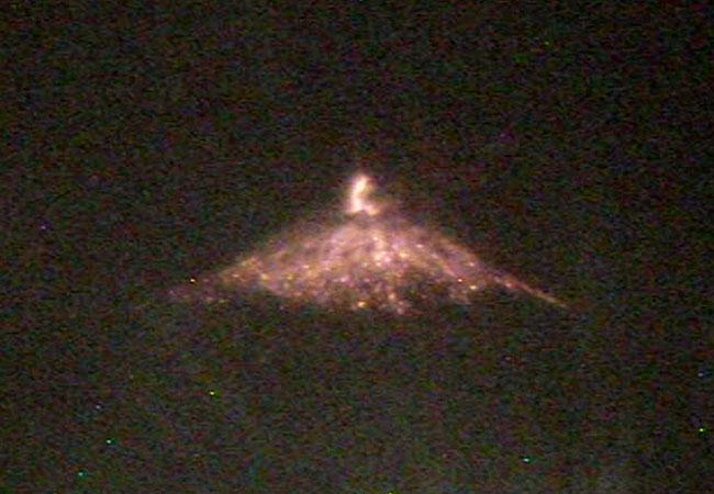 Reportan explosión en el Popocatépetl