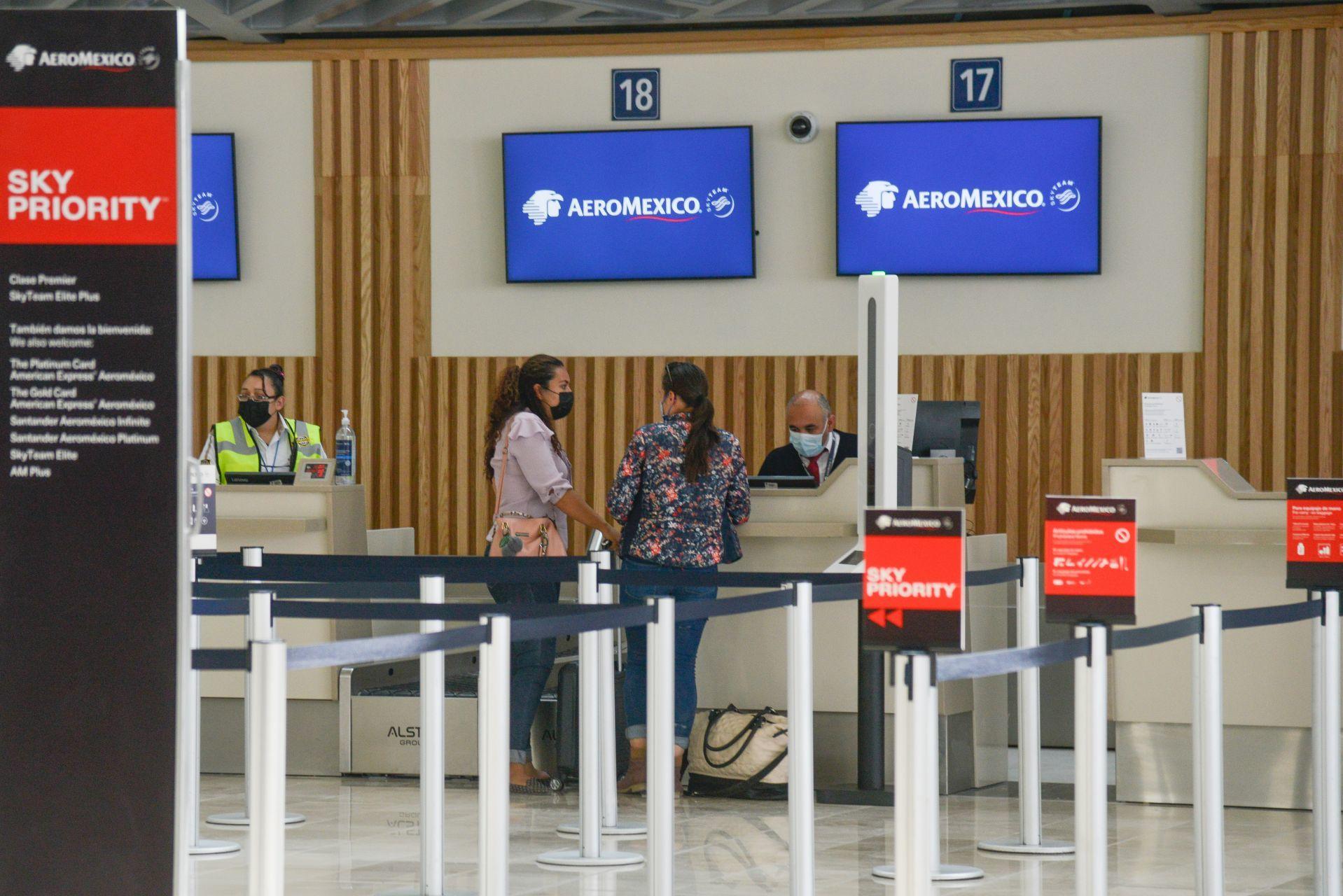 AMLO pide a Aeroméxico, Viva Aerobus y Volaris ampliar sus operaciones en AIFA