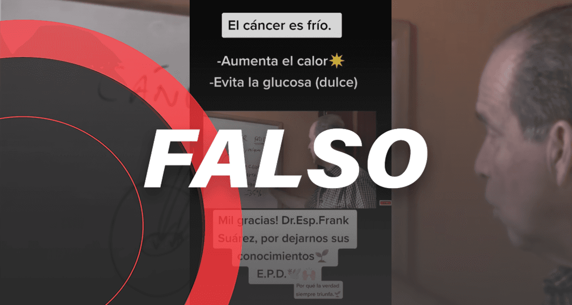 Es falso que el cáncer se cure con 'baños de sol'