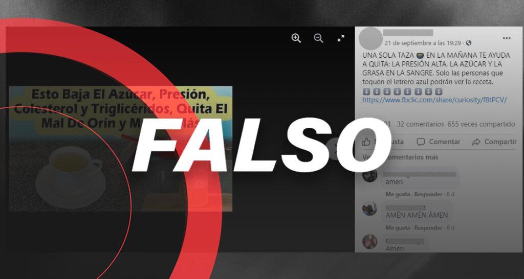 El té de laurel no cura la hipertensión, como asegura una publicación en redes