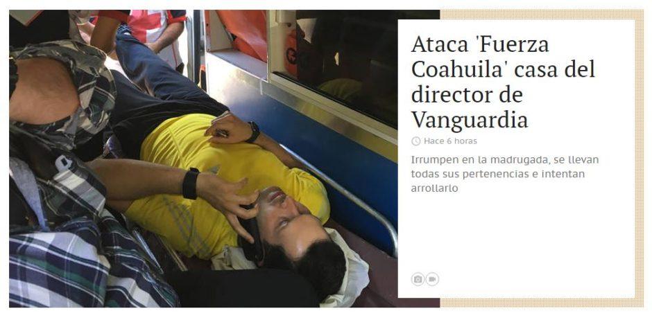 Agreden propiedad del director de Vanguardia; organizaciones civiles piden protección para el medio