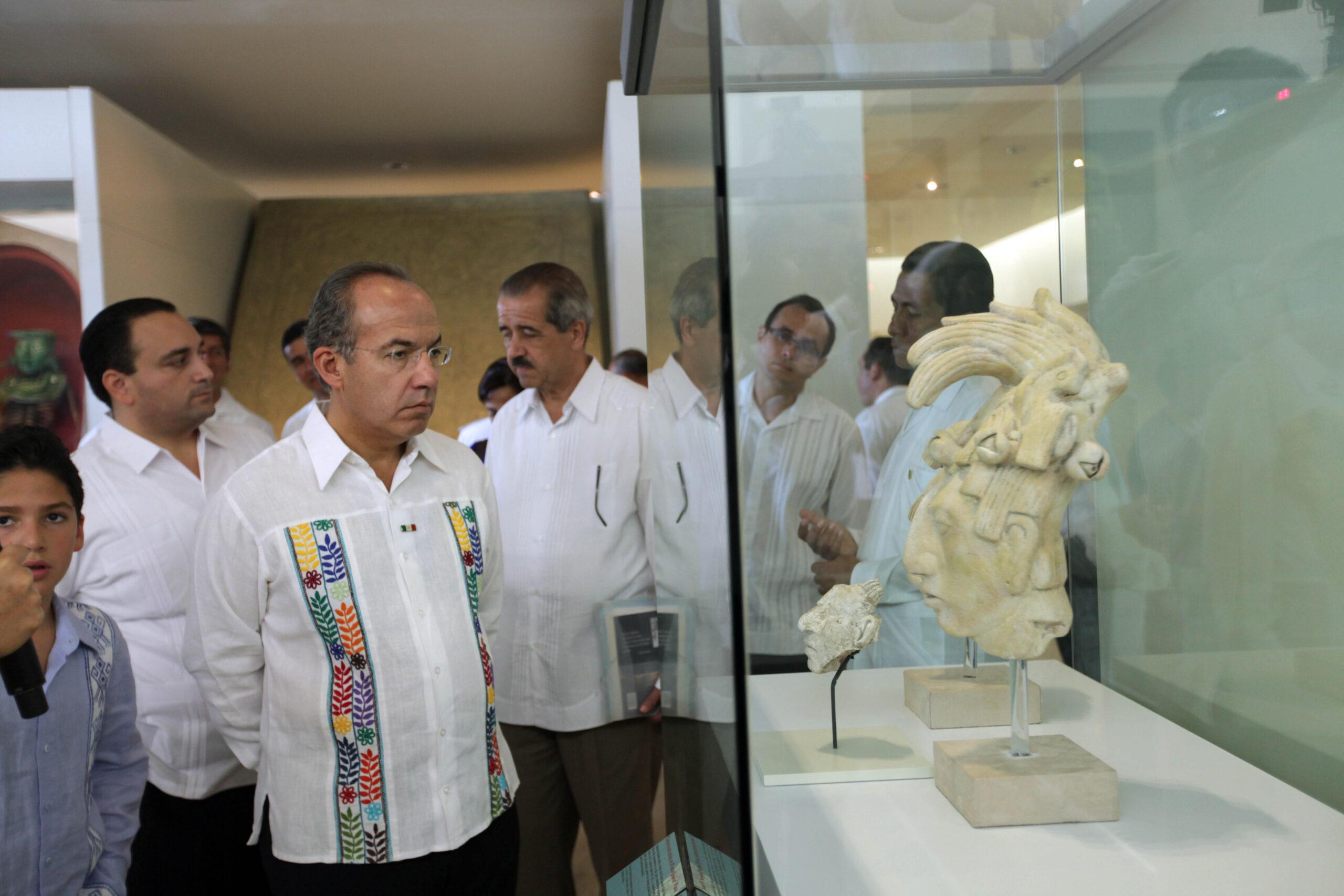 Apertura de la Zona Arqueológica de San Miguelito y del Museo Maya de Cancún
