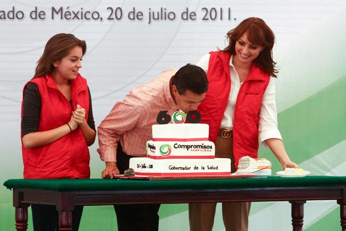 En imágenes: Doble celebración de Enrique Peña Nieto