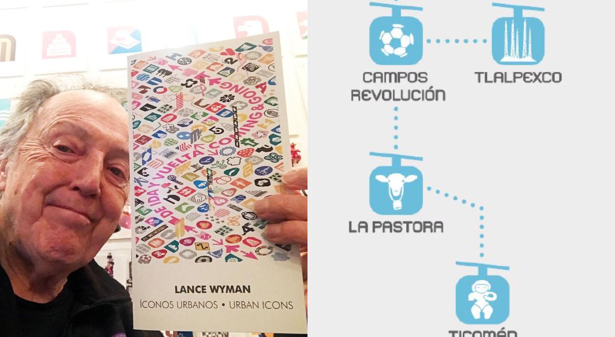 *Qué significa la iconografía del Cablebus* creada por el diseñador Lance Wyman