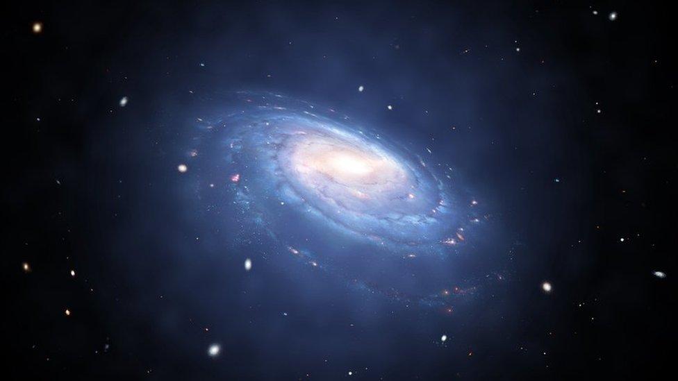 El misterio de la recién descubierta “galaxia fantasma” que puede no tener materia oscura