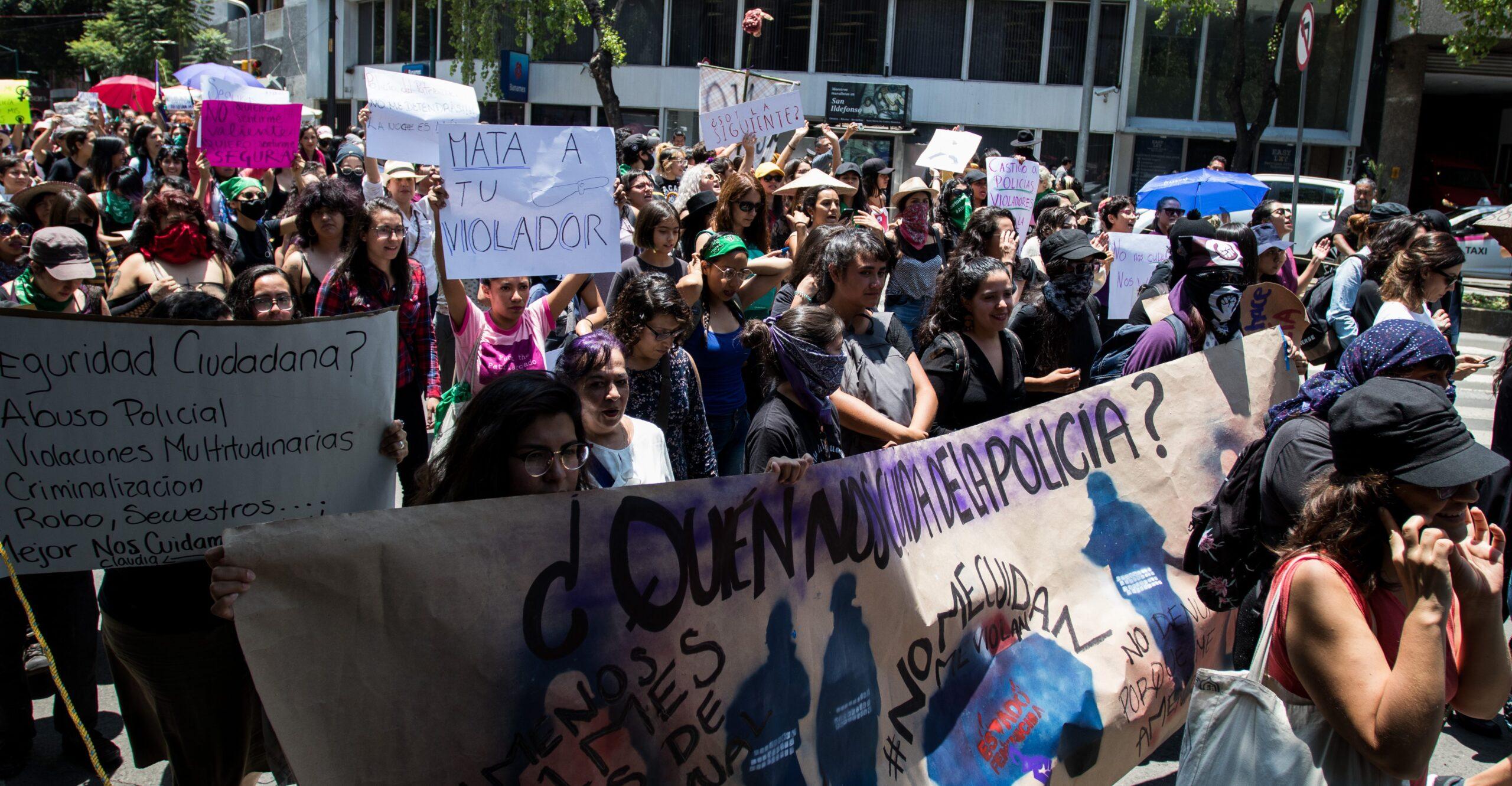 7 mujeres presentaron quejas por amenazas tras marcha; se pidió protección para ellas: CDHDF