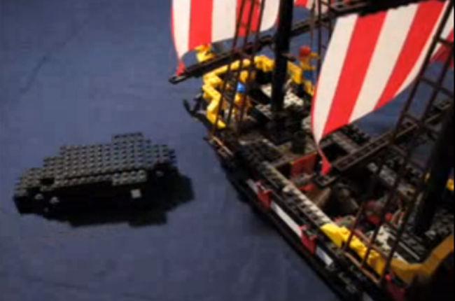 Recordando a Moby Dick al estilo Lego