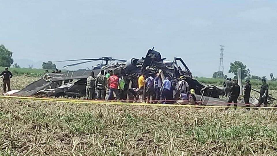 México enviará a EU las cajas negras del helicóptero de la Marina que cayó tras detención de Caro Quintero