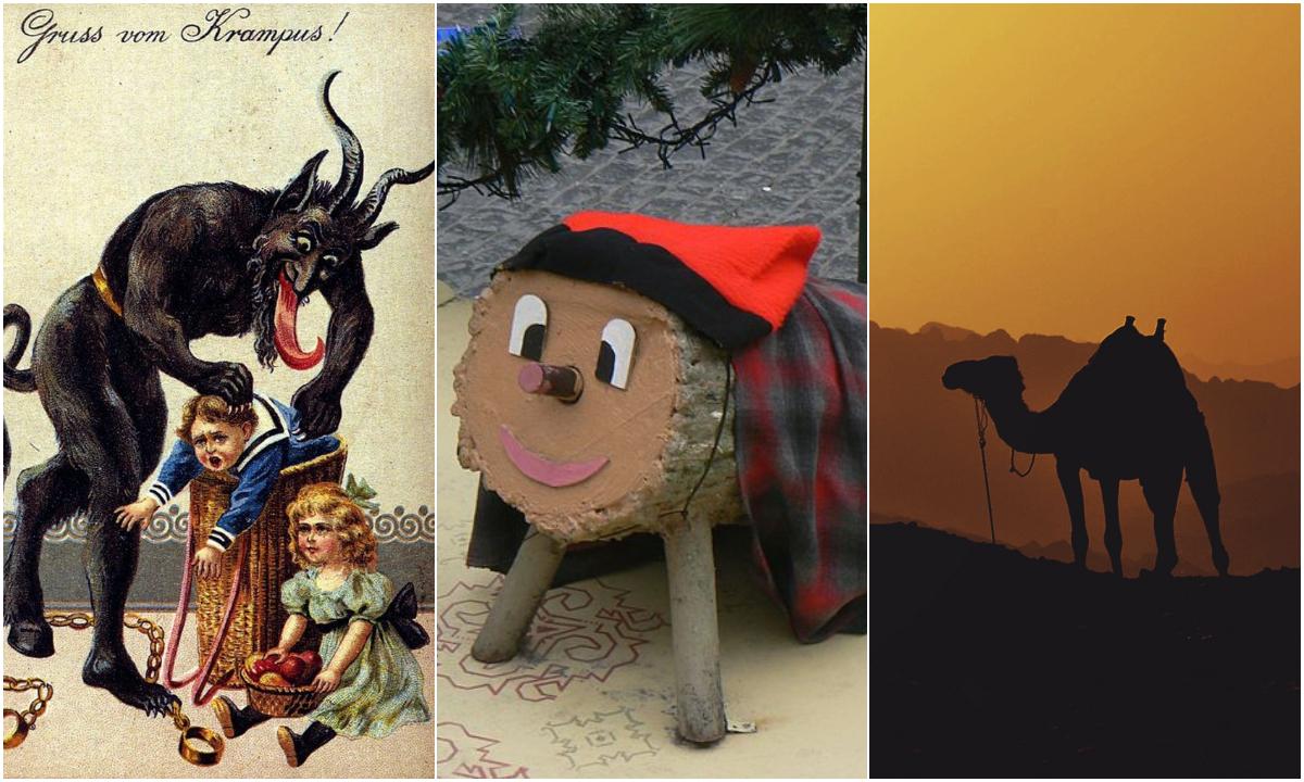 Troncos que llevan regalos o demonios que raptan niños: *cómo se celebra la Navidad en otros países*