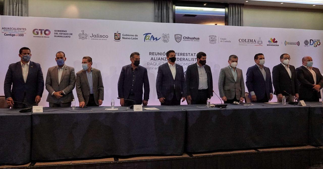 4 gobernadores dicen que harán consulta sobre salida de pacto fiscal; es ‘pose’, dice Monreal