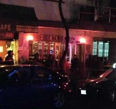 Deja un herido tiroteo en bar de la Condesa