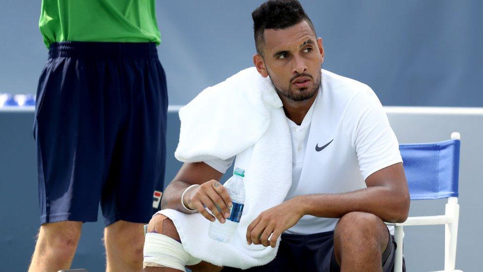 La polémica “ayuda” a Kyrgios del árbitro Lahyani en el Abierto de Estados Unidos