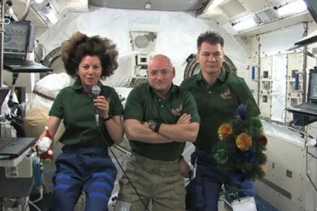 Feliz Navidad desde el espacio