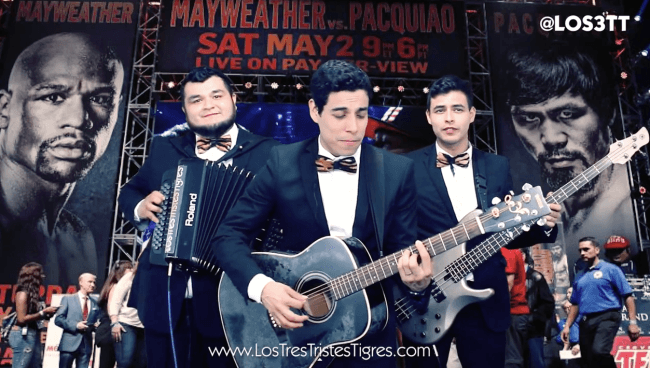 La (dizque) pelea del siglo… en voz de los Tres Tristes Tigres