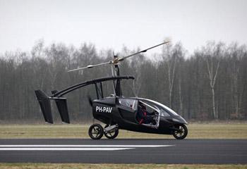 ¿Mucho tráfico? Qué tal un auto volador…