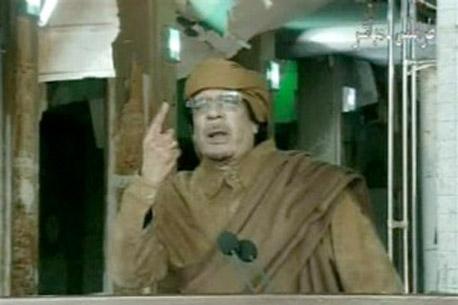 Gaddafi no se irá de Libia