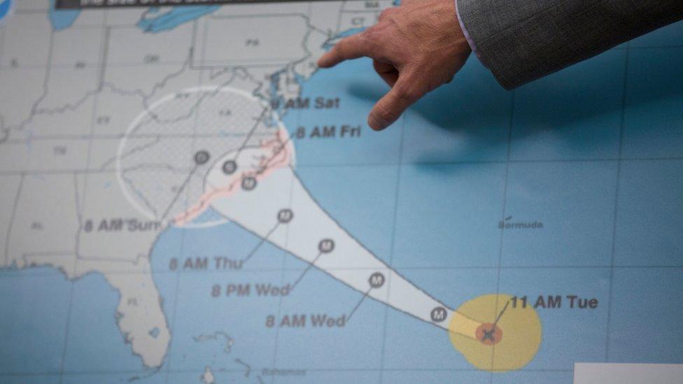 Huracán Florence: 3 factores que explican por qué es considerado un ciclón “extremadamente peligroso”