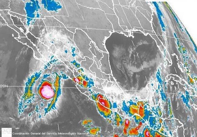 Sinaloa en alerta por presencia de tormenta Sonia