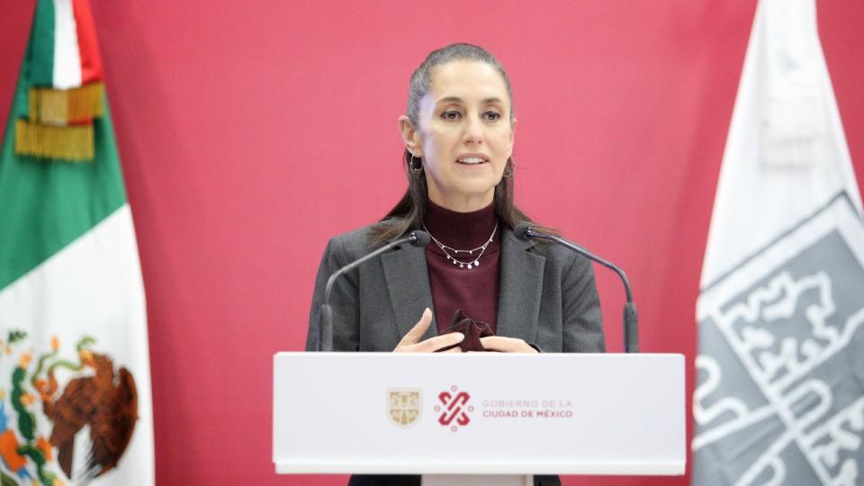 ‘El objetivo no era impedir el paso’: Sheinbaum tras enfrentamiento de migrantes con policías