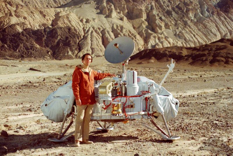 El mensaje de Carl Sagan a los futuros habitantes de Marte