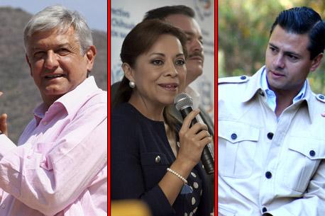 18 puntos separan a Vázquez Mota de Peña Nieto, tres menos que hace un mes: Mitofsky