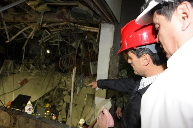 Cancela Peña Nieto visita a edificio de Pemex