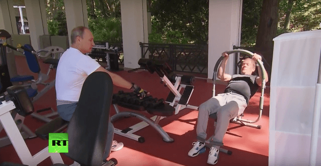 Ponte en forma con… Vladimir Putin