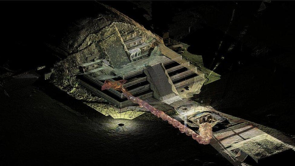 Tlalocan, el proyecto para entender el túnel descubierto bajo las pirámides de Teotihuacán