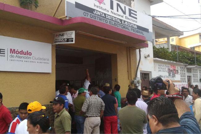 83% de paquetes electorales entregados en Oaxaca; Siete juntas ejecutivas siguen tomadas