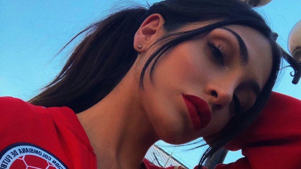 Rusia 2018: Natalia Betancourt, la colombiana que se hizo famosa por salir 3 segundos en televisión durante un Mundial
