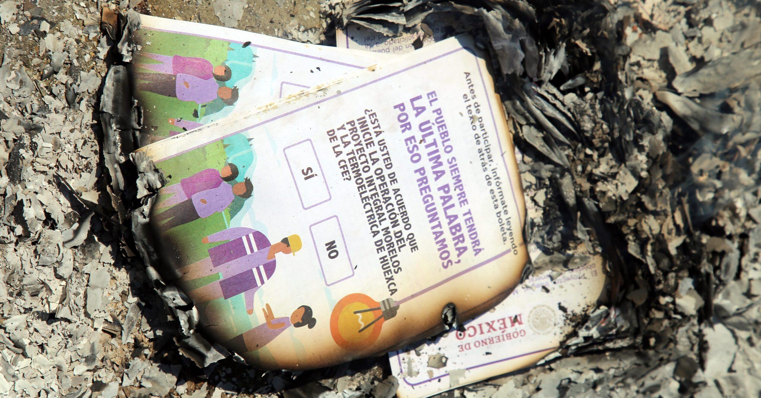 Gana el sí en consulta de termoeléctrica en Huexca, aunque sin la participación de los más afectados