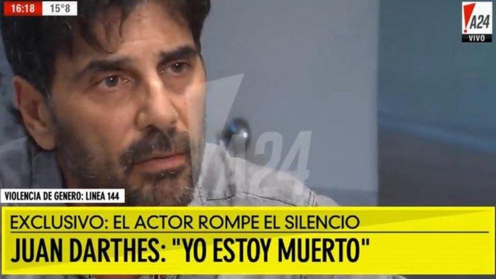 “#Metoo de Argentina”: el actor Juan Darthés niega haber violado a Thelma Fardín
