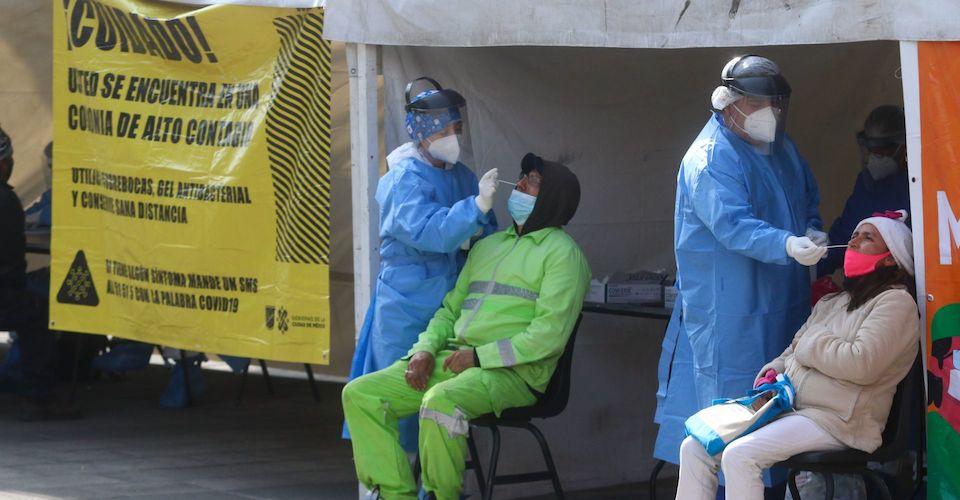 Salud reporta aumento del 13% en casos de COVID; detecta 17 mil contagios nuevos