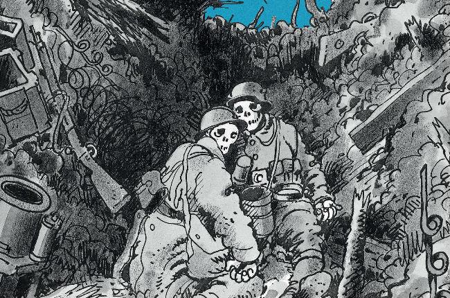 La guerra de las trincheras llega al cómic (capítulo de adelanto)