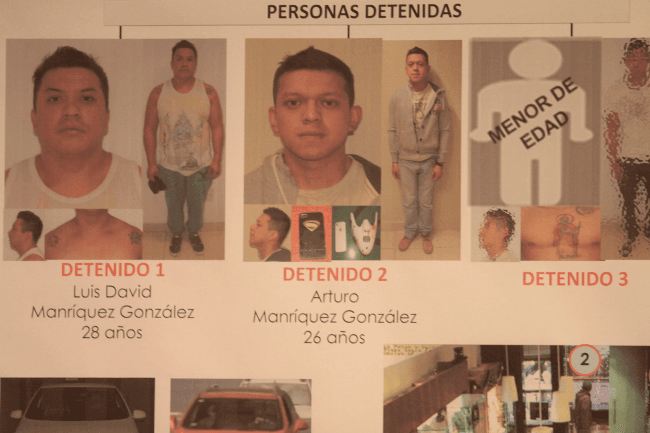 Dictan formal prisión a dos por robo a joyería en Santa Fe