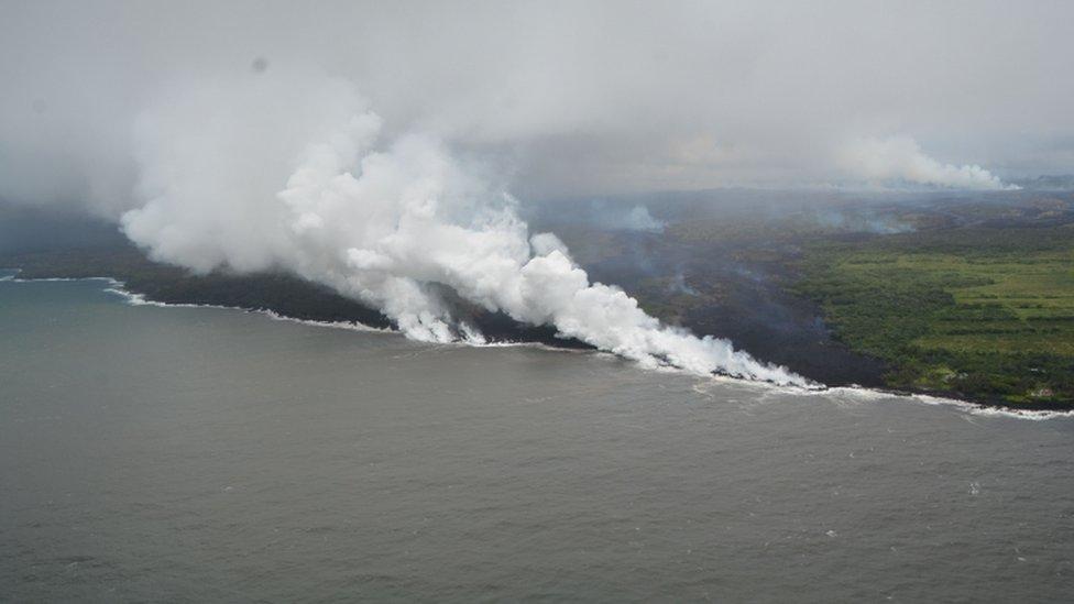 Volcán Kilauea y el ‘laze’: qué hace tan peligroso que la lava llegue al mar