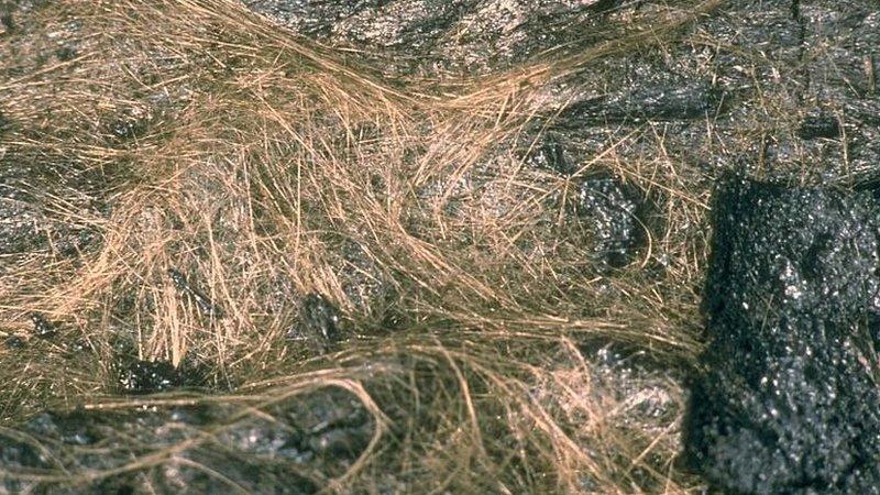 Qué son los “cabellos de Pele” que surgen del volcán Kilauea de Hawái y por qué son tan dañinos