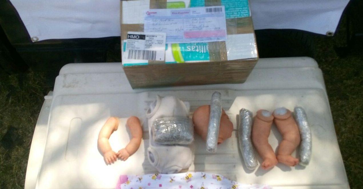 Decomisan en Jalisco un muñeco lleno de mariguana; tenía como destino la ciudad de Hermosillo