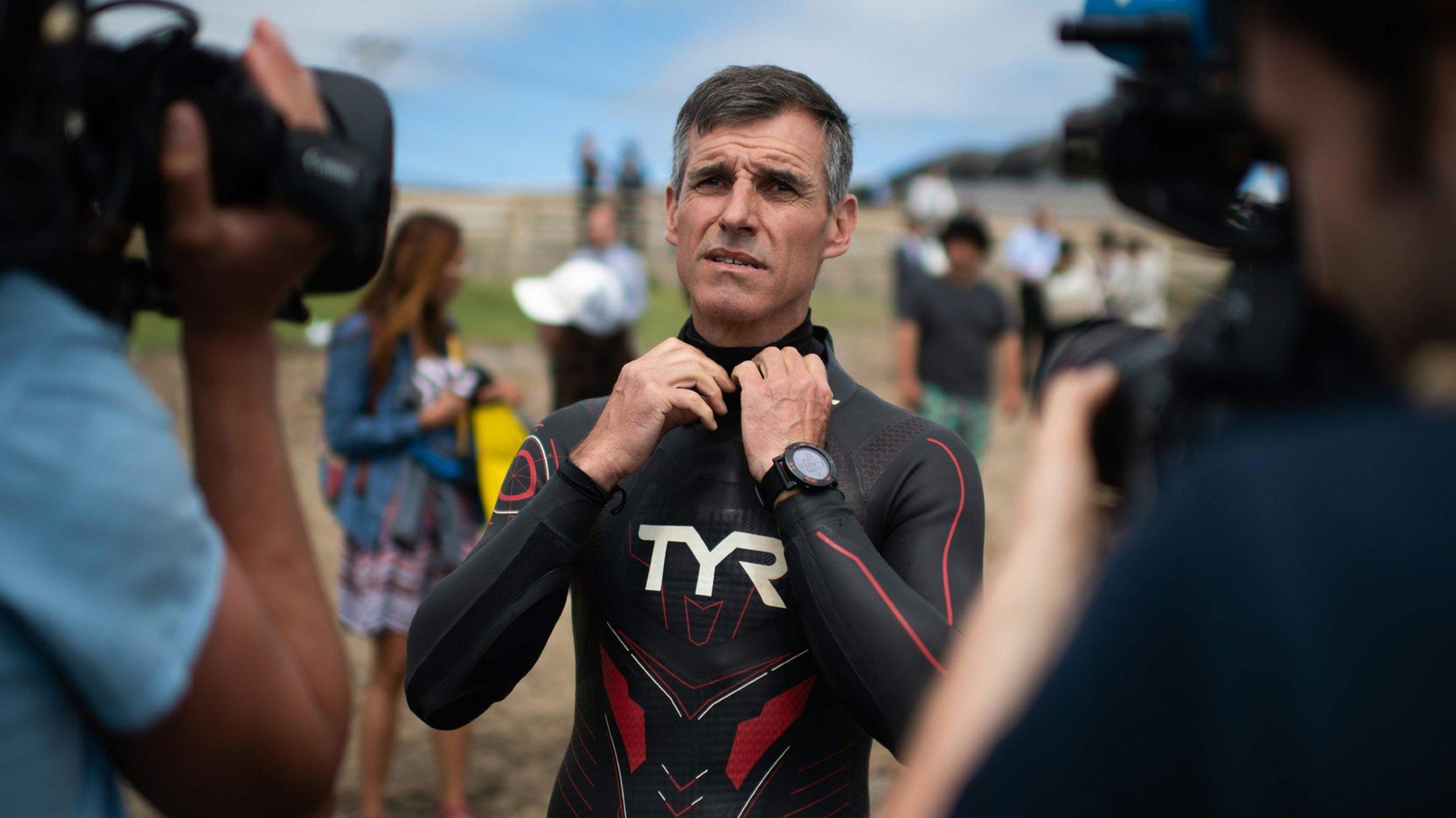 8 horas al día y 6 meses seguidos nadando: la magnitud de la épica travesía del francés Ben Lecomte para cruzar el Pacífico