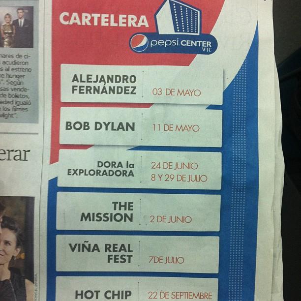 Bob Dylan regresará a México en mayo