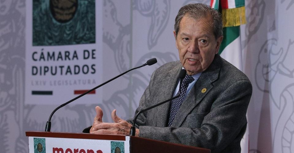 Elecciones en Coahuila e Hidalgo, un serio revés para Morena: Muñoz Ledo 