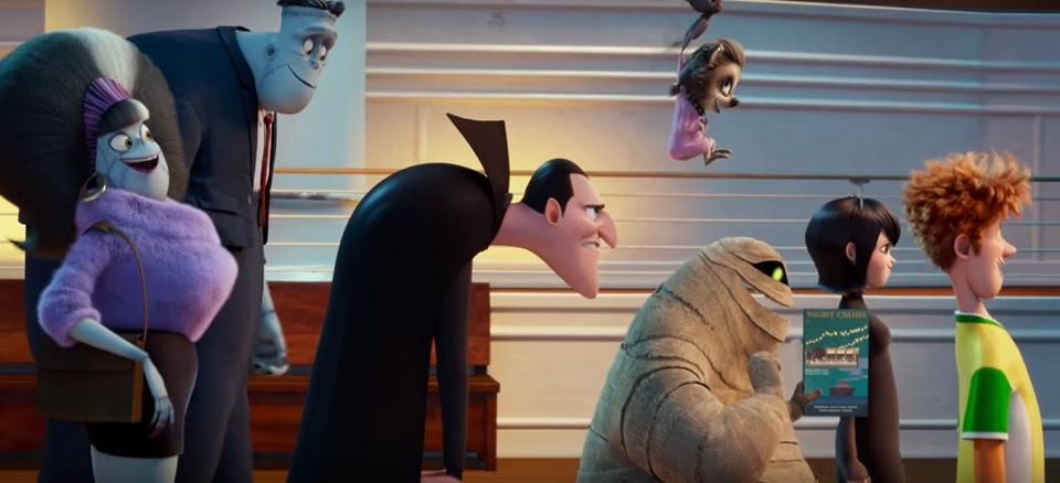 Monstruos de vacaciones, terror y un estreno francés llegan a la cartelera del fin de semana