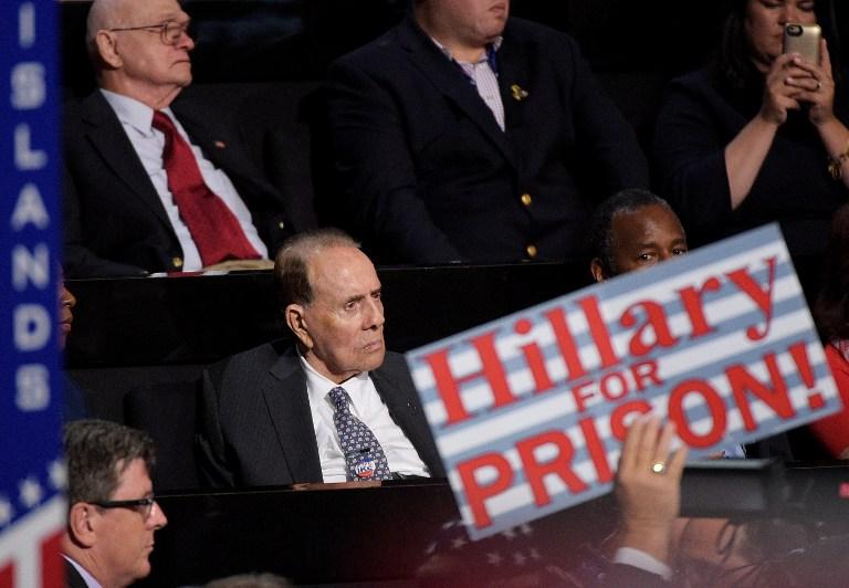 Los republicanos opositores a Donald Trump dividen la convención nacional de ese partido