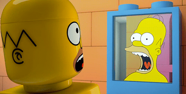 Mira un adelanto de un episodio de Los Simpson hecho con Lego